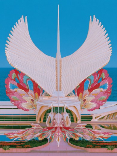 馆记牌面插画示例